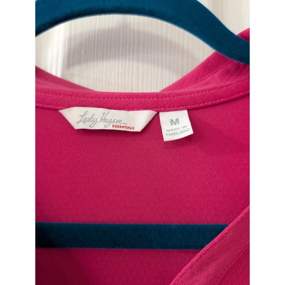 Lady Hagen, Lot of Two, Medium Golf Polos, Pink & Orange, Tennis Athleisure - Picture 2 of 5